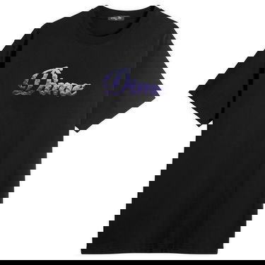 Tričko Dime Cursive Cloud T-Shirt, Size Large Čierna | DIMEFA2564BLK, 1