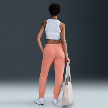 Tepláky Nike Sportswear Phoenix Fleece Mid-Rise Joggers Oranžová | FZ7626-844, 2