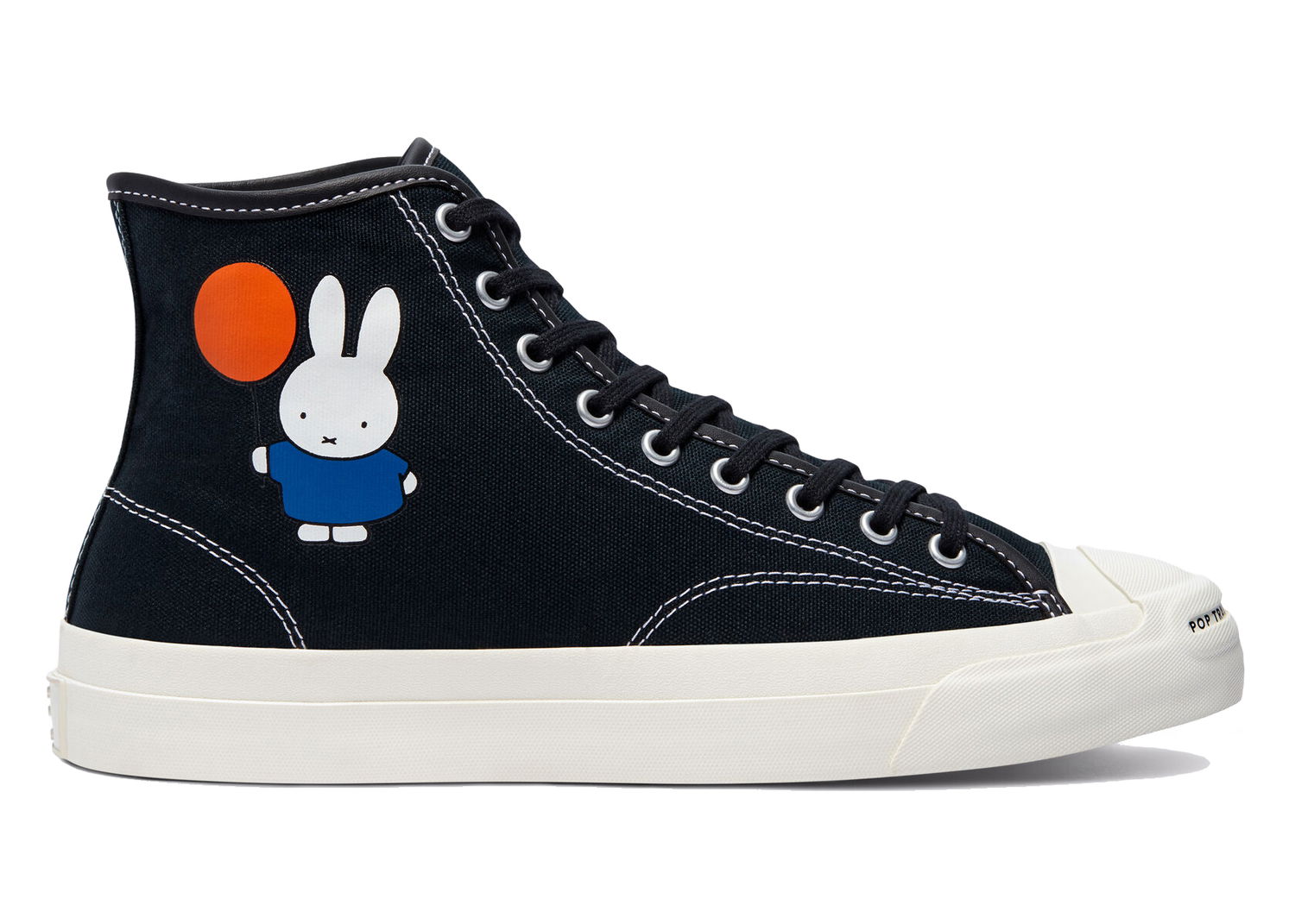 Tenisky a topánky Converse CONS Jack Purcell Pro Mid POP Trading Company Miffy Black Čierna | 171850C, 0