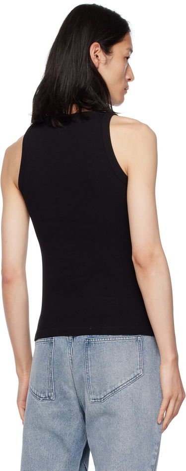 Tielko Dion Lee Picot Lace Tank Top Čierna | C3148P23, 2