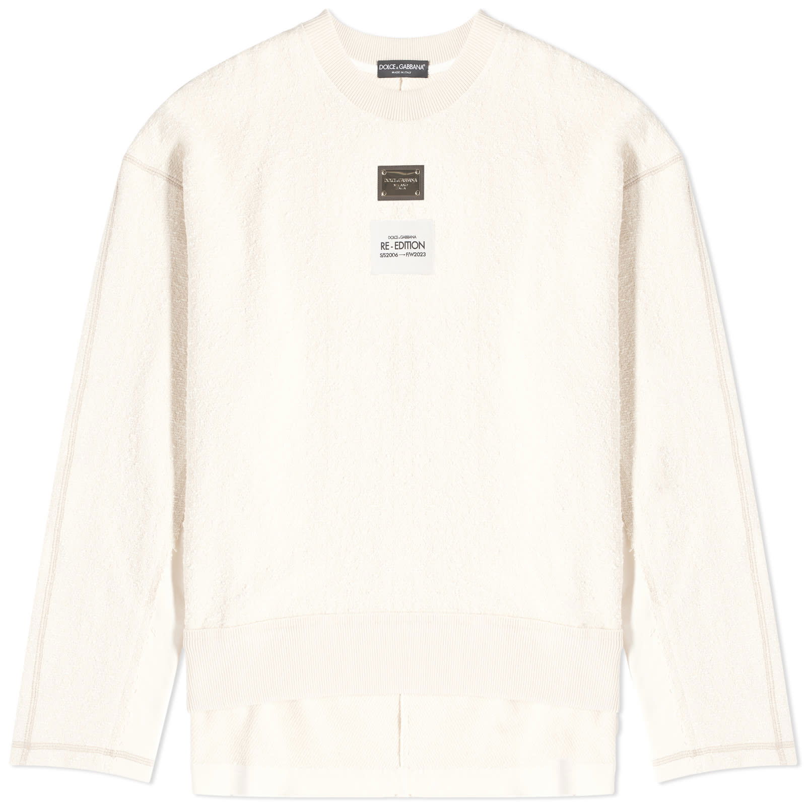 Dolce & Gabbana Re-Edition Crew Neck Sweatshirt