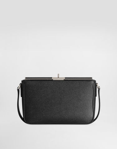 Taška cez rameno Dolce & Gabbana Dolce & Gabbana Marlene Alpine Calfskin Crossbody Bag Čierna | BM2481A9AB680999, 2