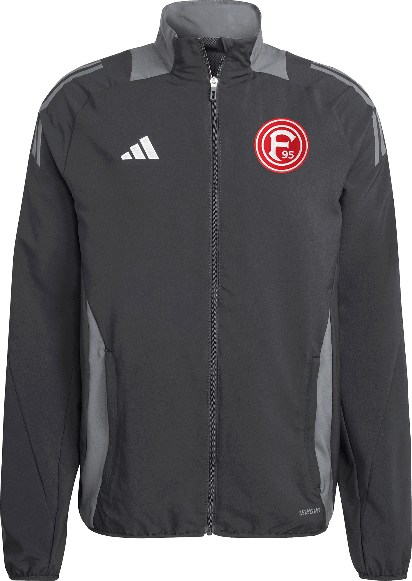 Bunda adidas Originals Fortuna Düsseldorf AEROREADY Track Jacket Čierna | 5f95ip5596, 0