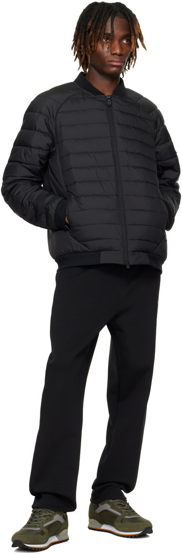 Bomber bunda BOSS BOSS Water-Repellent Quilted Bomber Jacket Čierna | 50529693, 3