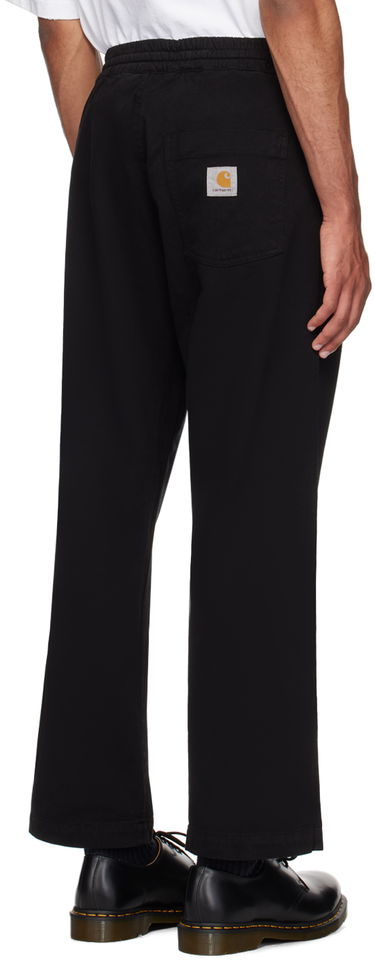 Nohavice Carhartt WIP Relaxed Fit Cotton Twill Trousers Čierna | I033585, 2
