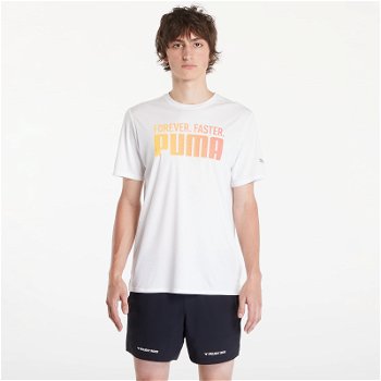 Puma Run Favorties Forever Faster Tee M White 52614602
