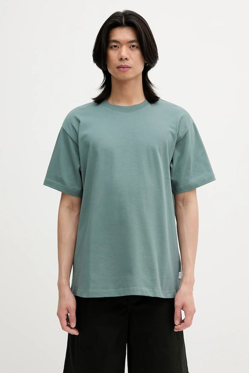 Tričko NORSE PROJECTS Norse Projects Norse Standard Heavy Loose T-Shirt Zelené | N01.0679.7157