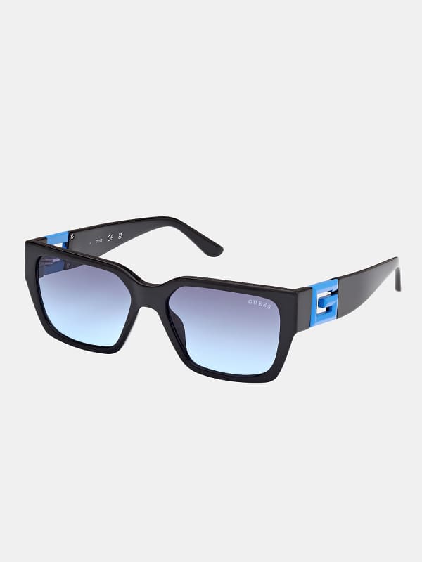 Slnečné okuliare GUESS Square Sunglasses Čierna | GU791655QQQ, 0