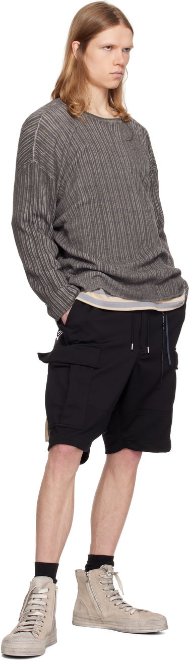 Šortky Mastermind WORLD MASTERMIND WORLD MW High Density Cargo Shorts Čierna | MW25S14-PA040-602, 3