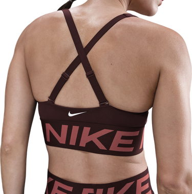 Podprsenka Nike Nike Pro Indy Plunge Medium Support Sports Bra Hnedá | hf7324-652, 1