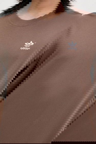 Tričko adidas Performance Essential Logo Oversized T-Shirt Hnedá | KE6581, 3