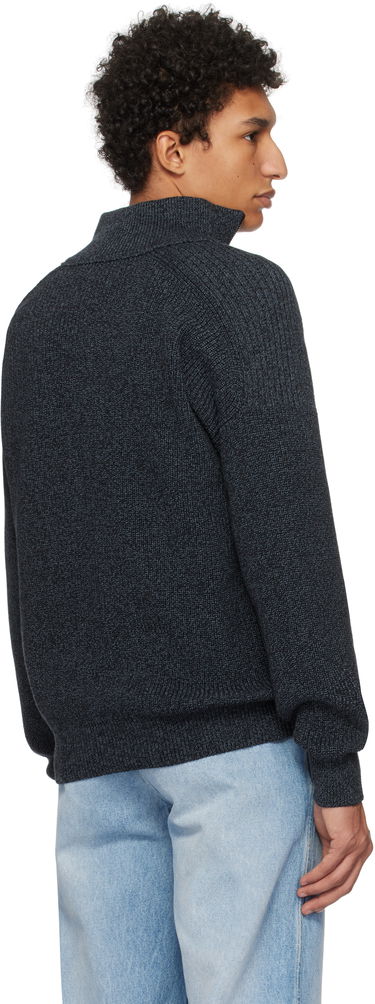 Sveter BOSS Zip Sweater Navy | 50531511, 2