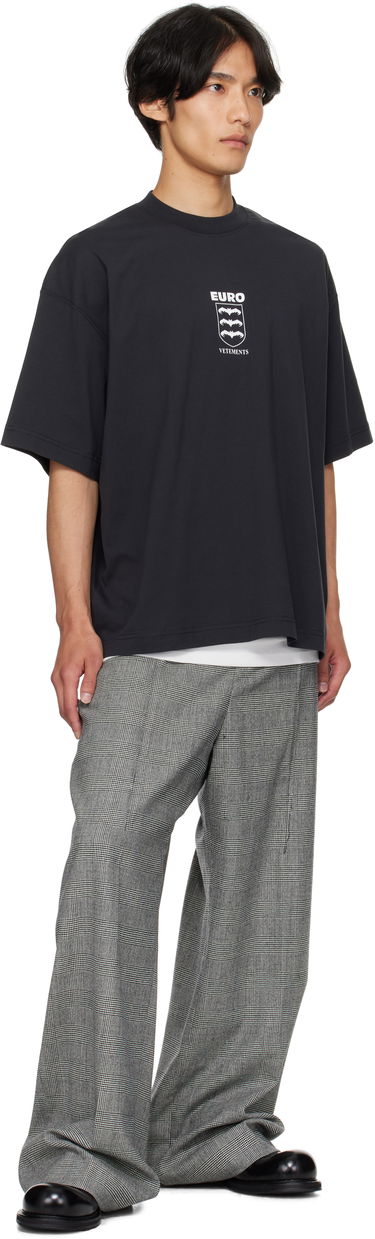 Tričko VETEMENTS Vetements Bats Logo Regular T-Shirt Čierna | UH76TR650B, 3