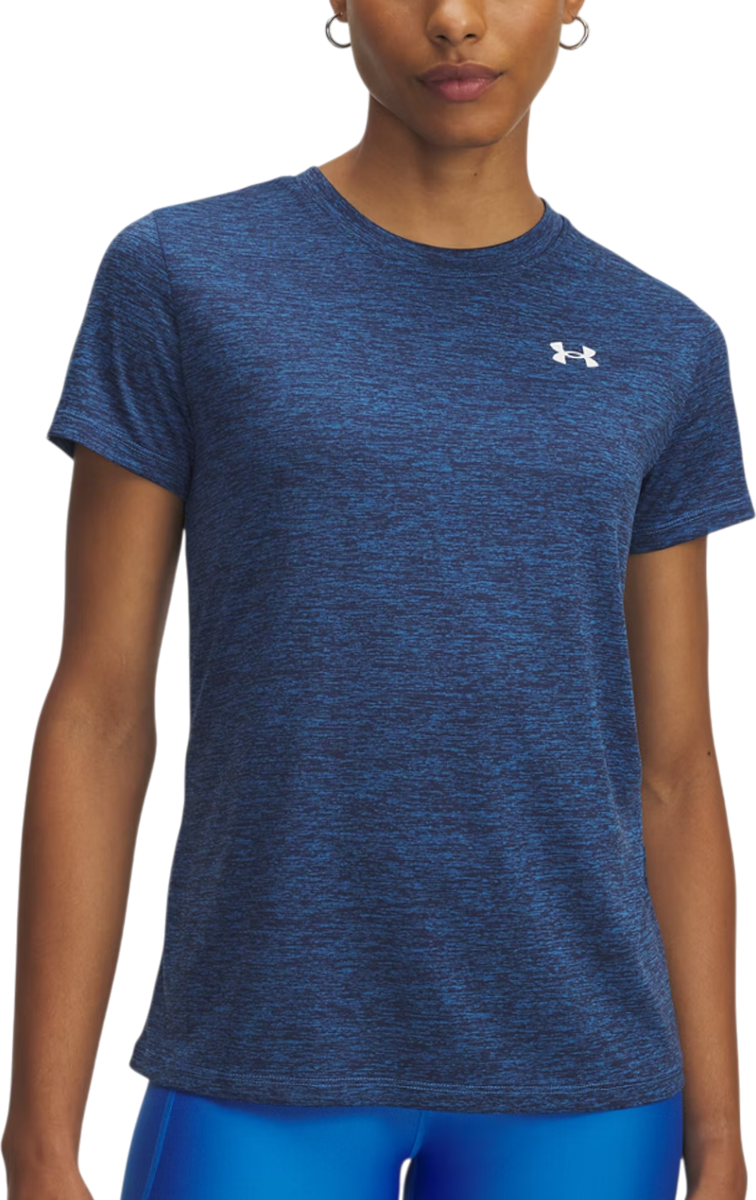 Tričko Under Armour Under Armour Tech SSC- Twist T-Shirt Modrá | 1384230-402