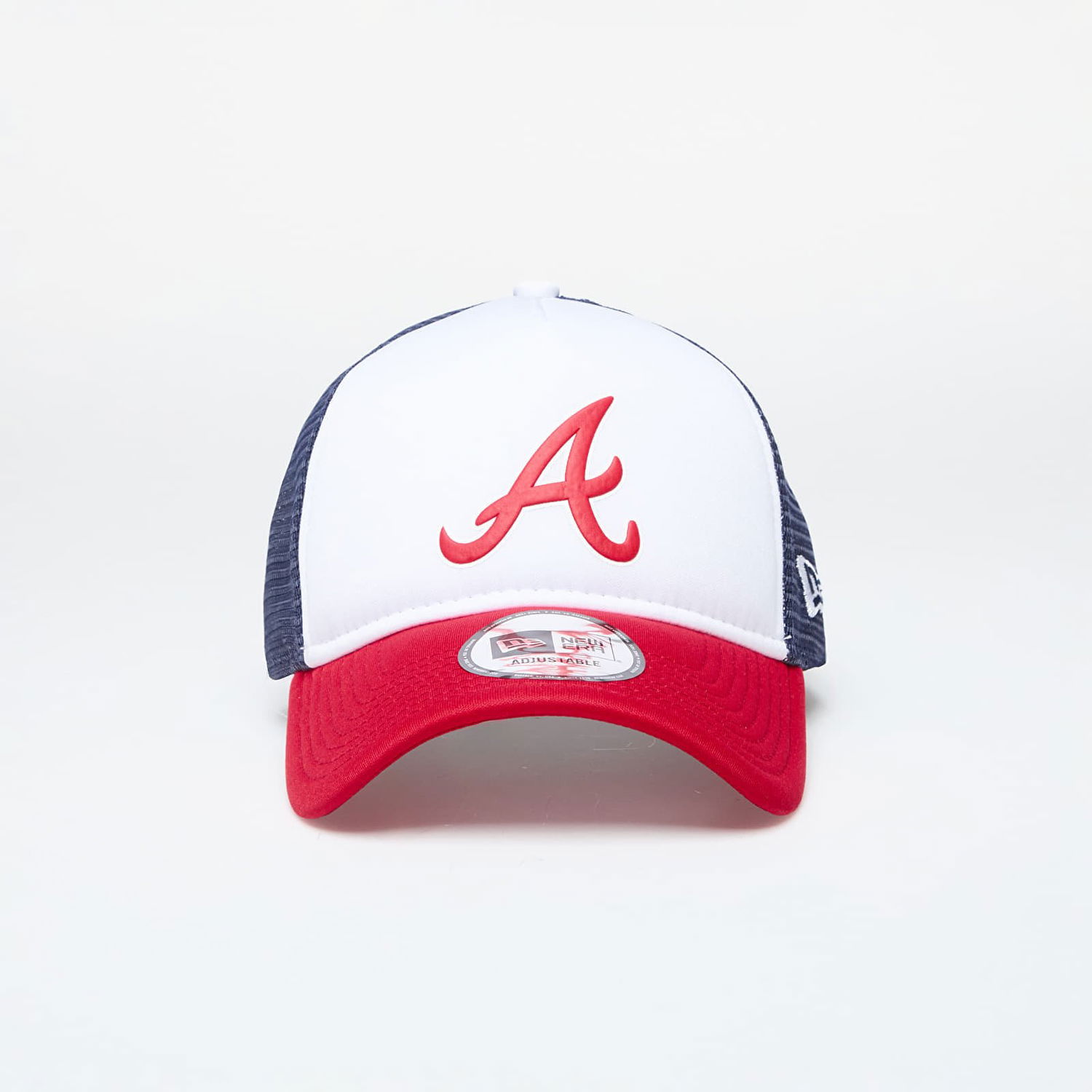 Šiltovka New Era Cap Atlanta Braves 9Forty Trucker Scarlet/ Navy Červená | 60503530, 0