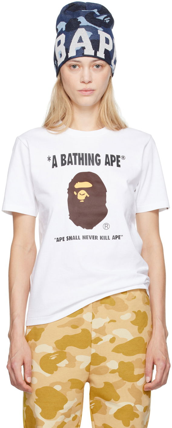 BAPE White Ape Head T-Shirt