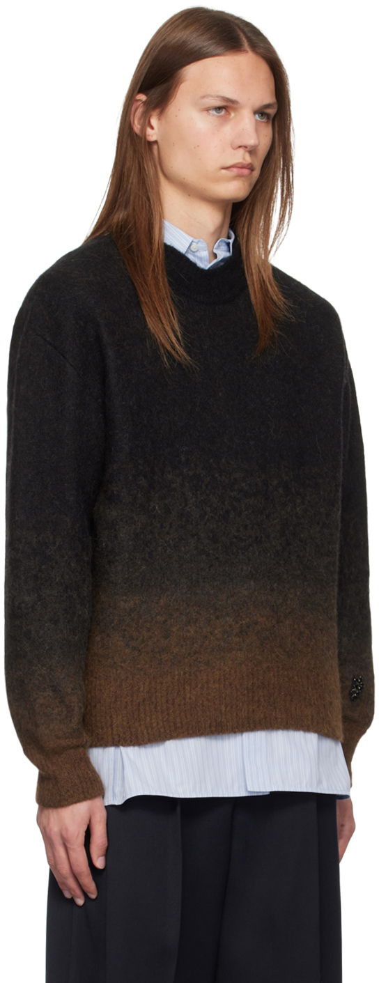 Sveter Simone Rocha Simone Rocha Relaxed Gradient Sweater Hnedá | MIMK4MB 0657, 1