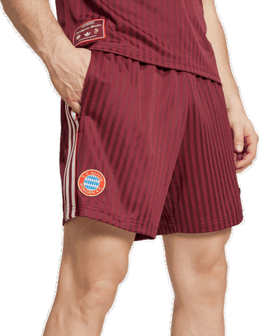 Šortky adidas Performance FC Bayern Terrace Icons Shorts Vínová | JF0598, 2