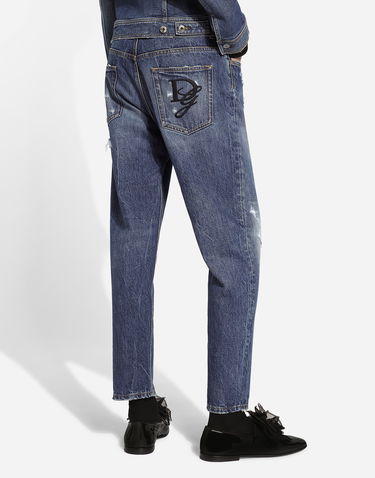 Džínsy Dolce & Gabbana Jeans Modrá | GYJDAZG8KE9S9001, 1