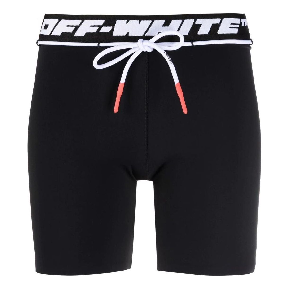 Šortky Off-White Logo-Waistband Running Shorts Čierna | OWVH025C99JER0011000, 0