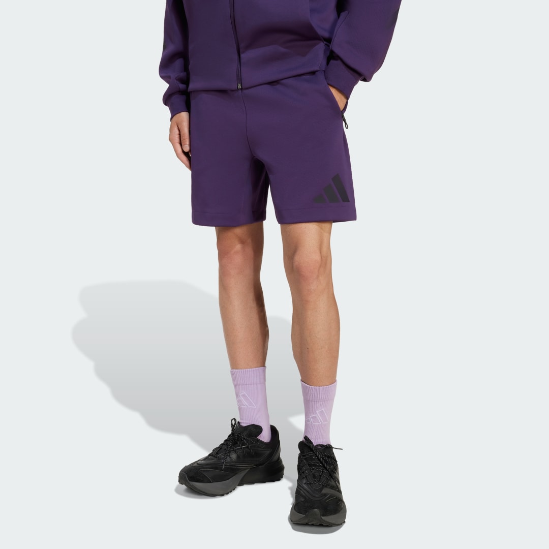 Šortky adidas Performance Z.N.E. Shorts Fialová | JW4747, 0