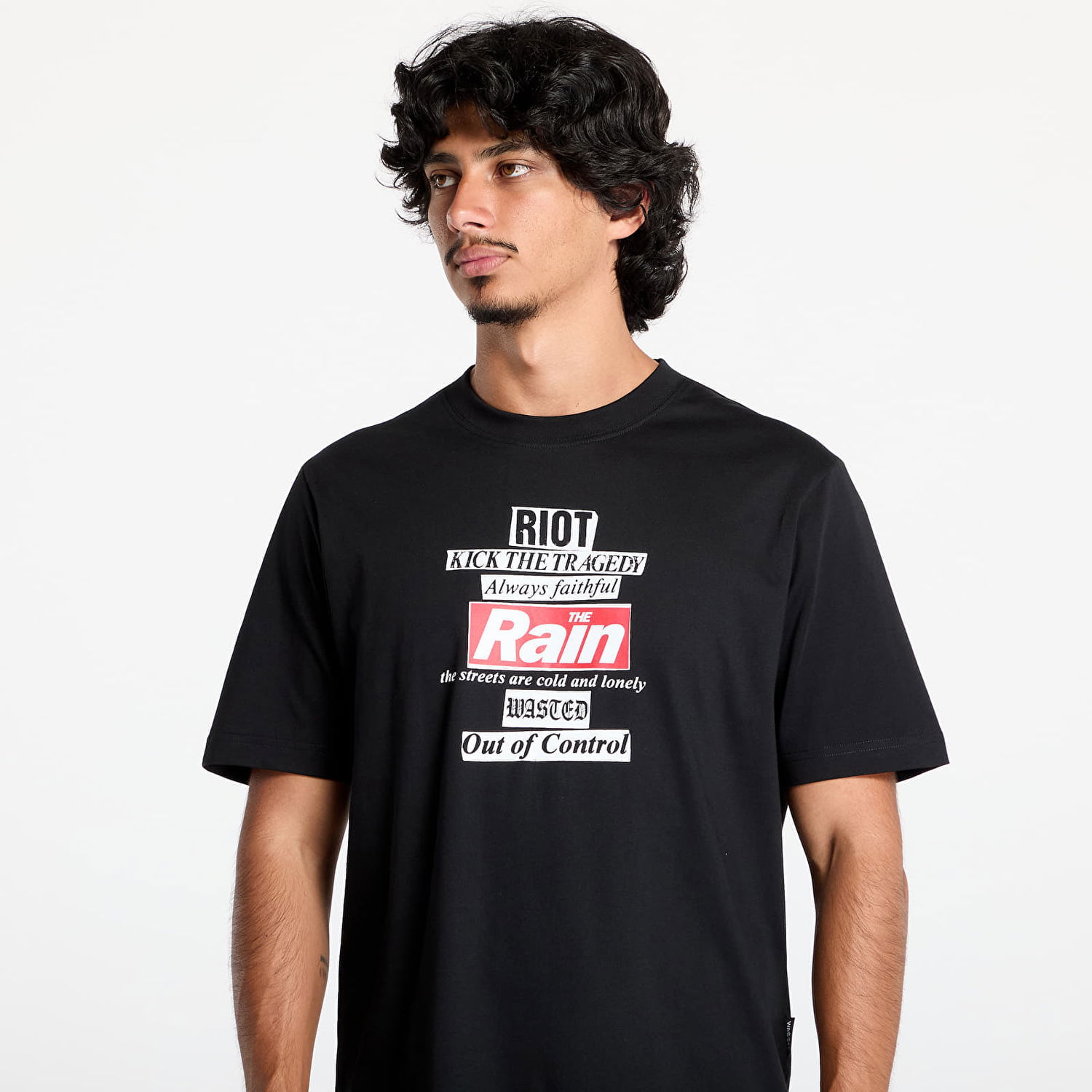Tričko Wasted Paris Rain T-Shirt Black Čierna | WP_000160, 1