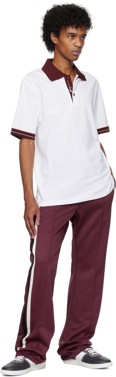 Tepláky FERRAGAMO Ferragamo Contrasting Bands Sweatpants Vínová | 780782, 3