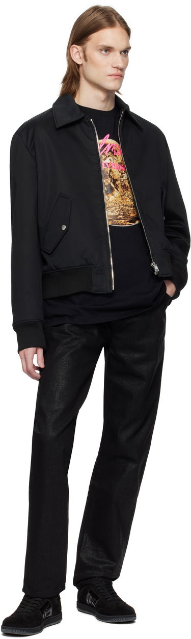 Bomber bunda Balmain Balmain Vintage Logo Bomber Jacket Čierna | EH1TF970CF87, 3