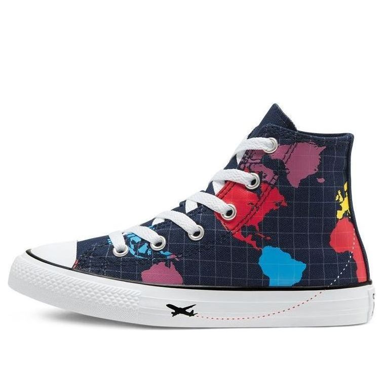 Tenisky a topánky Converse Chuck Taylor All Star Geography Class High Top Modrá | 668455C