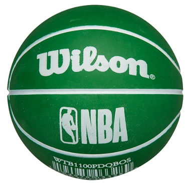 Športový doplnok Wilson Tennis NBA Boston Celtics Dribblers Mini Basketball Zelené | wtb1100bo, 2