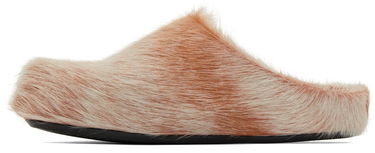 Tenisky a topánky Marni Long Hair Calfskin Fussbett Slip-on Loafers Žltá | SBMR000600 P8006, 2