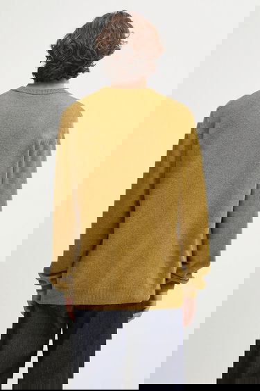 Sveter Carhartt WIP Wool Blend Sweater Alten Žltá | I033917.E5XX, 2