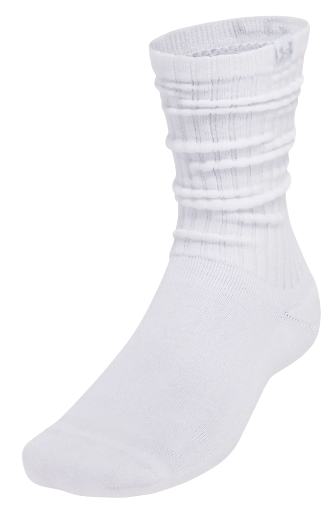Ponožky Under Armour Sportstyle Scrunch Crew Socks Biela | 1390129-100, 1