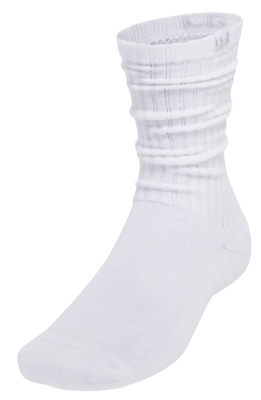 Ponožky Under Armour Sportstyle Scrunch Crew Socks Biela | 1390129-100, 1