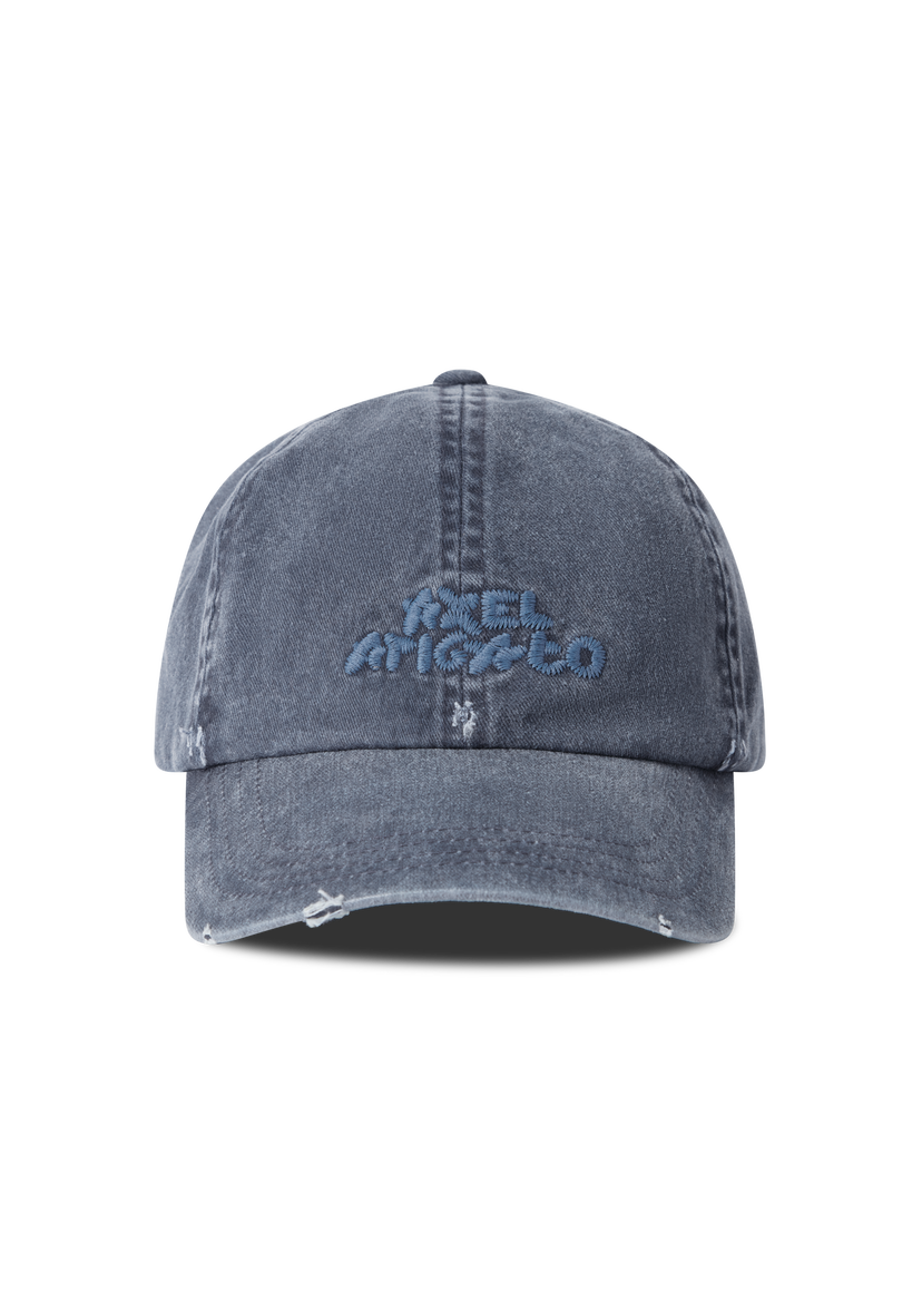 Šiltovka AXEL ARIGATO Floral Washed Distressed Cap Modrá | X3962004