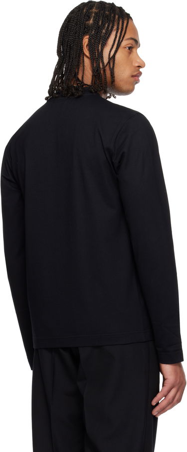 Tričko Burberry EKD Long Sleeve T-shirt Čierna | 8121954, 2