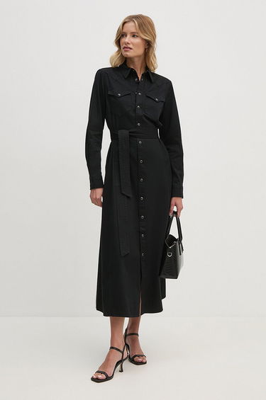 Šaty Polo by Ralph Lauren Maxi Dress Čierna | 211941456, 1