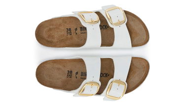 Tenisky a topánky Birkenstock Madrid Big Buckle Birko-Flor Biela | 1019818, 2