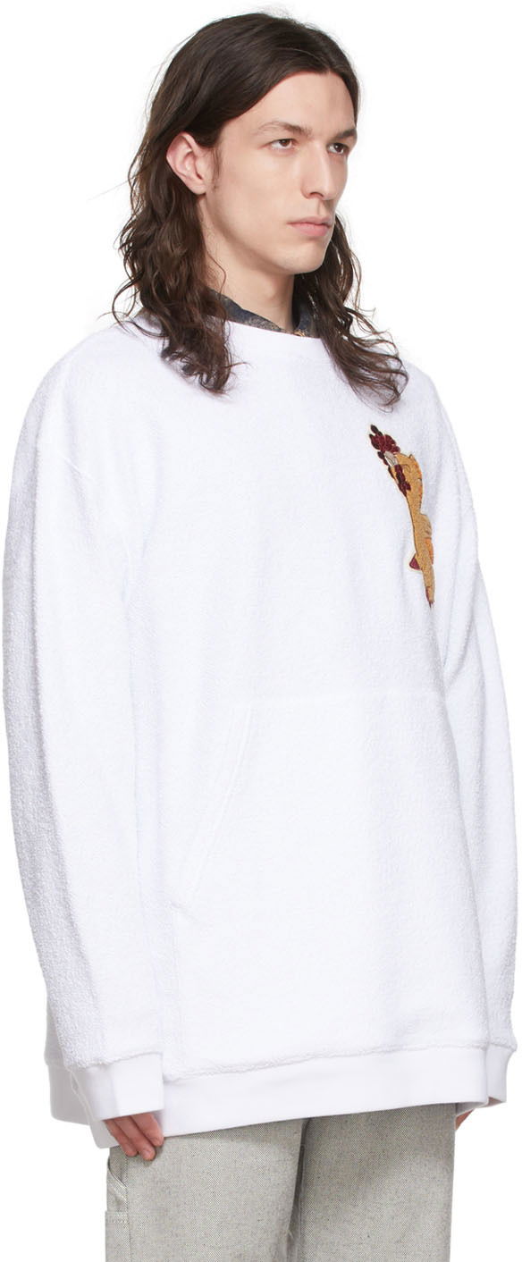 Sveter Stella McCartney Stella McCartney Fantasia Sweatshirt Biela | 6J00333SNP29, 1