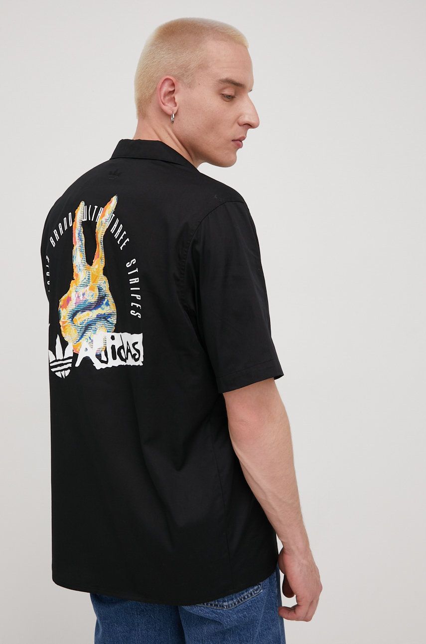 Košeľa adidas Originals adidas Originals HT1654 Regular Fit T-Shirt Čierna | HT1654, 0