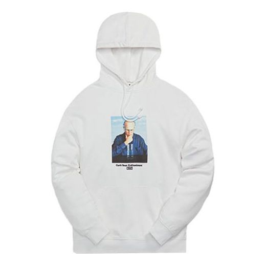 Mikina KITH Curb Your Enthusiasm Perspective Hoodie Biela | KHM030097-101