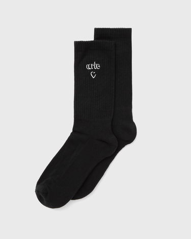 Ponožky Arte Antwerp Crew Socks with Heart Logo Čierna | AW25-241M-001, 2