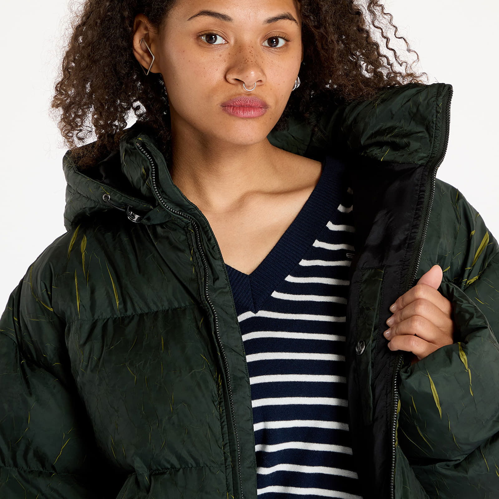 Jorja Puffer Jacket Cardamon Green