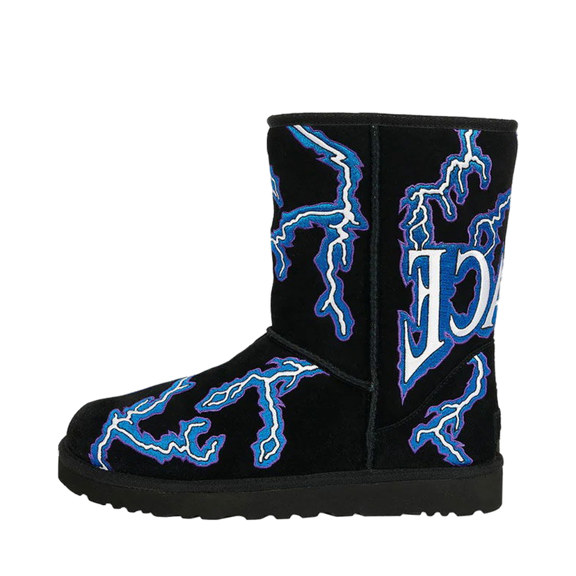 Tenisky a topánky UGG Classic Short Boot Palace Lightning Čierna | 1153570-BLK