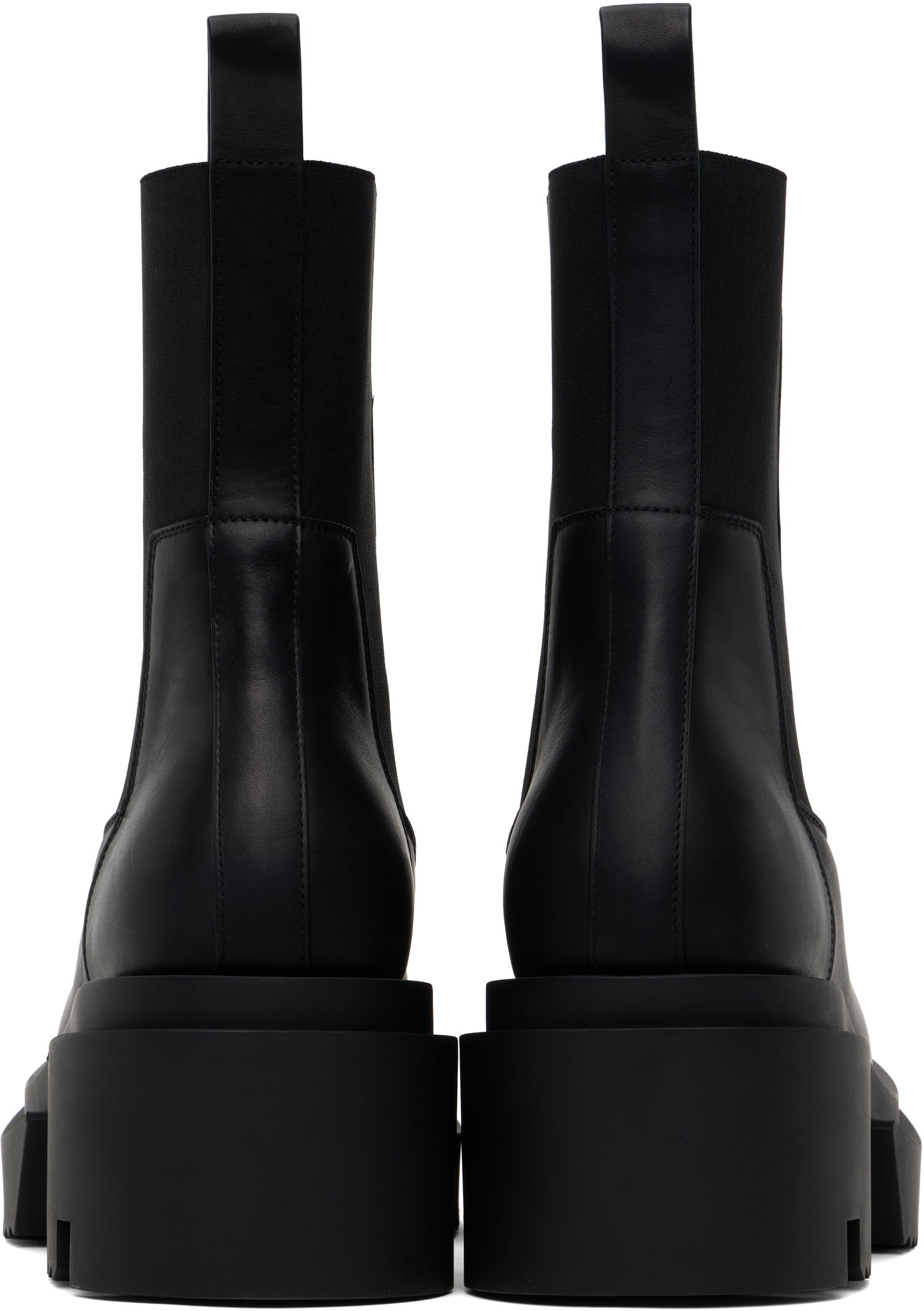 Oblečenie Rick Owens Rick Owens Hollywood Beatle Bogun Chelsea Boots Čierna | RU01E5832 LOO, 1