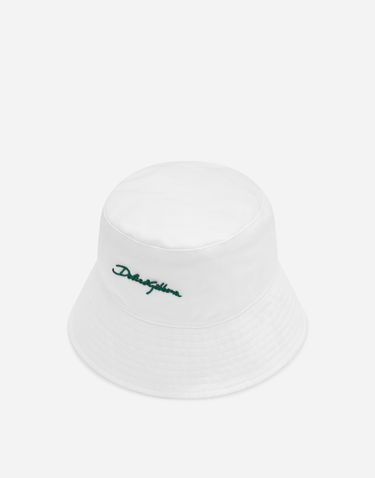 Klobúk Dolce & Gabbana Logo Bucket Hat Biela | GH895AGI334W0800, 1