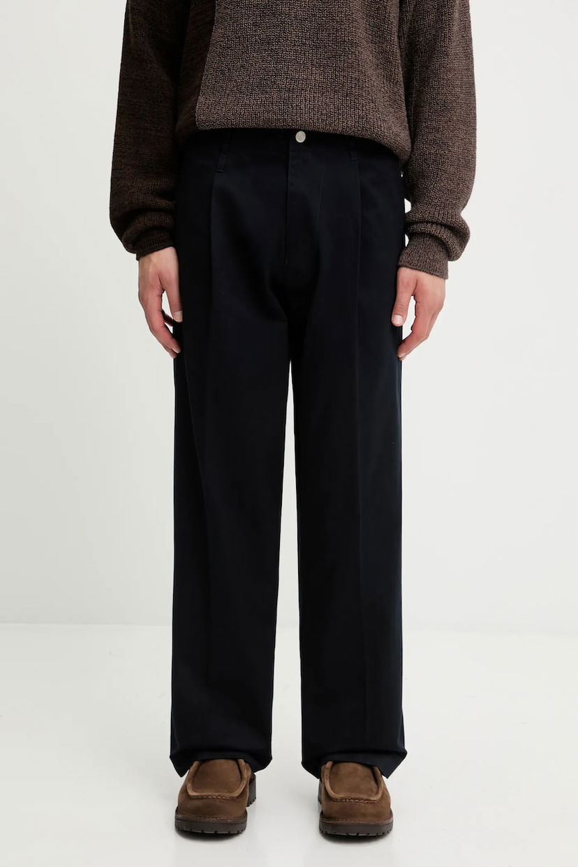 Nohavice Human Made Human Made SKATER Pleated Trousers Čierna | HM30PT013