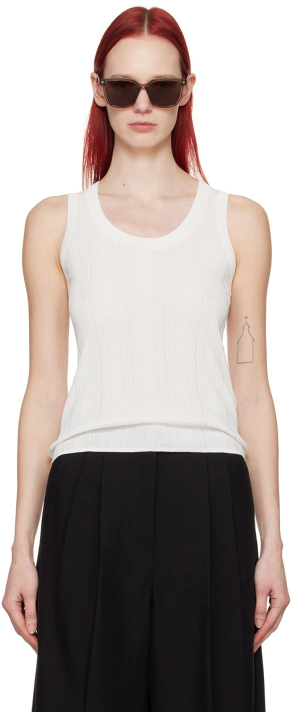 Tielko Max Mara Weekend Max Mara Ceylon Tank Top Biela | 2415361022600001, 0