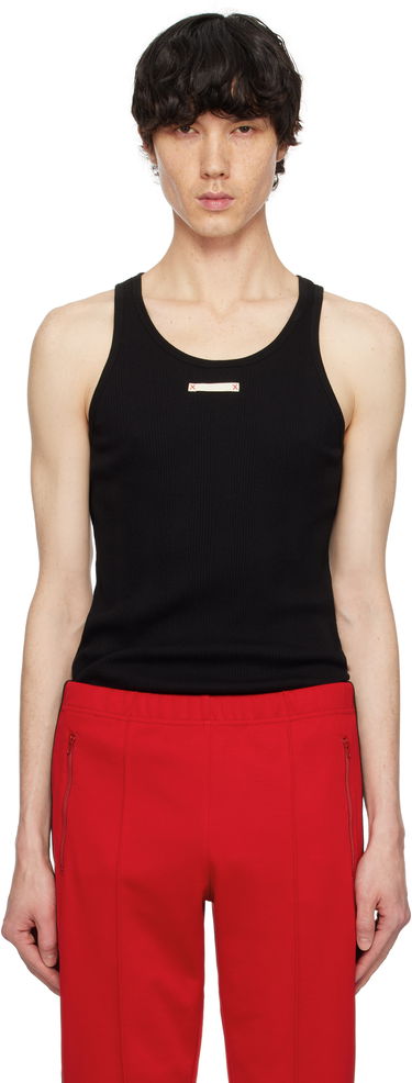 Tielko Maison Margiela Maison Margiela Ribbed Tank Top Čierna | S50NL0049 M20060, 0