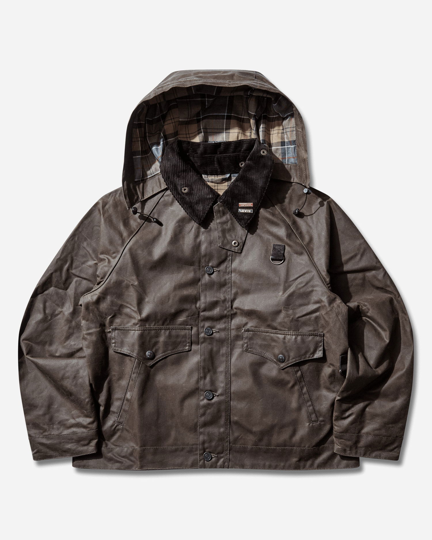 Bunda Levi's Spey Waxed Jacket Hnedá | 008GK00050 001, 1